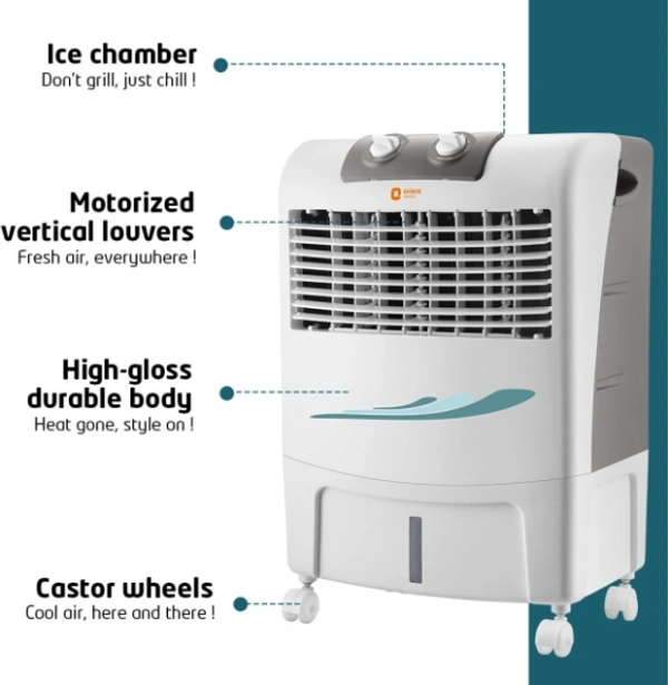 Orient Electric 20 L Room/Personal Air Cooler - 20 Litre